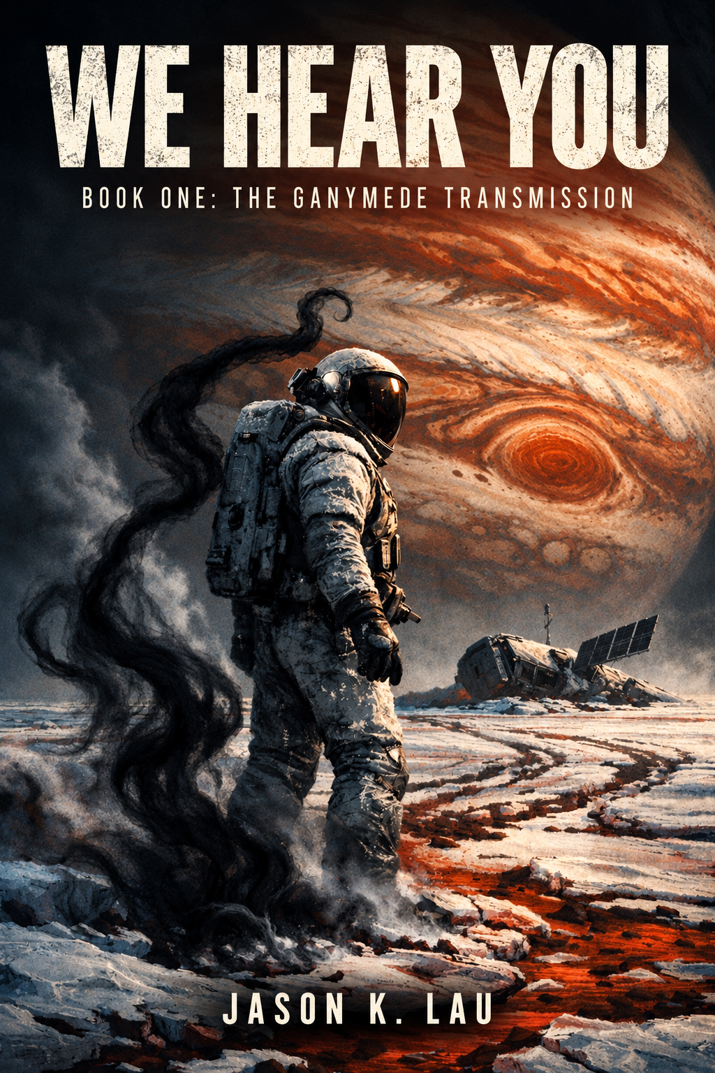 We Hear You — Book One: The Ganymede Transmission, cover